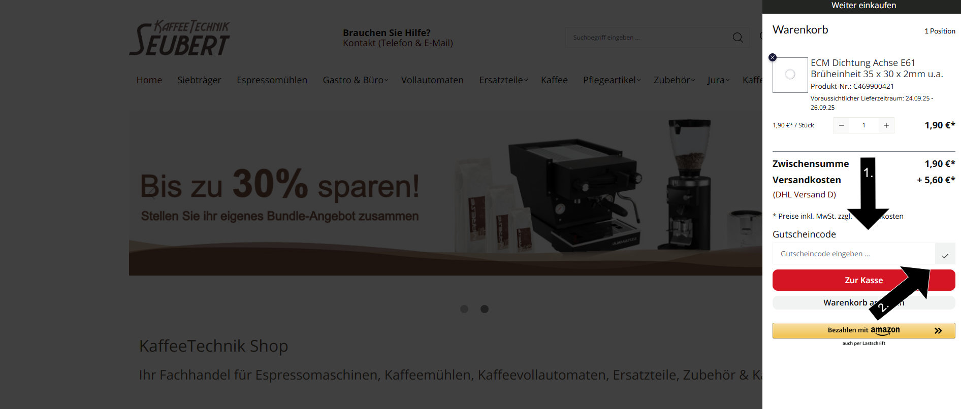 Neukundenrabatt