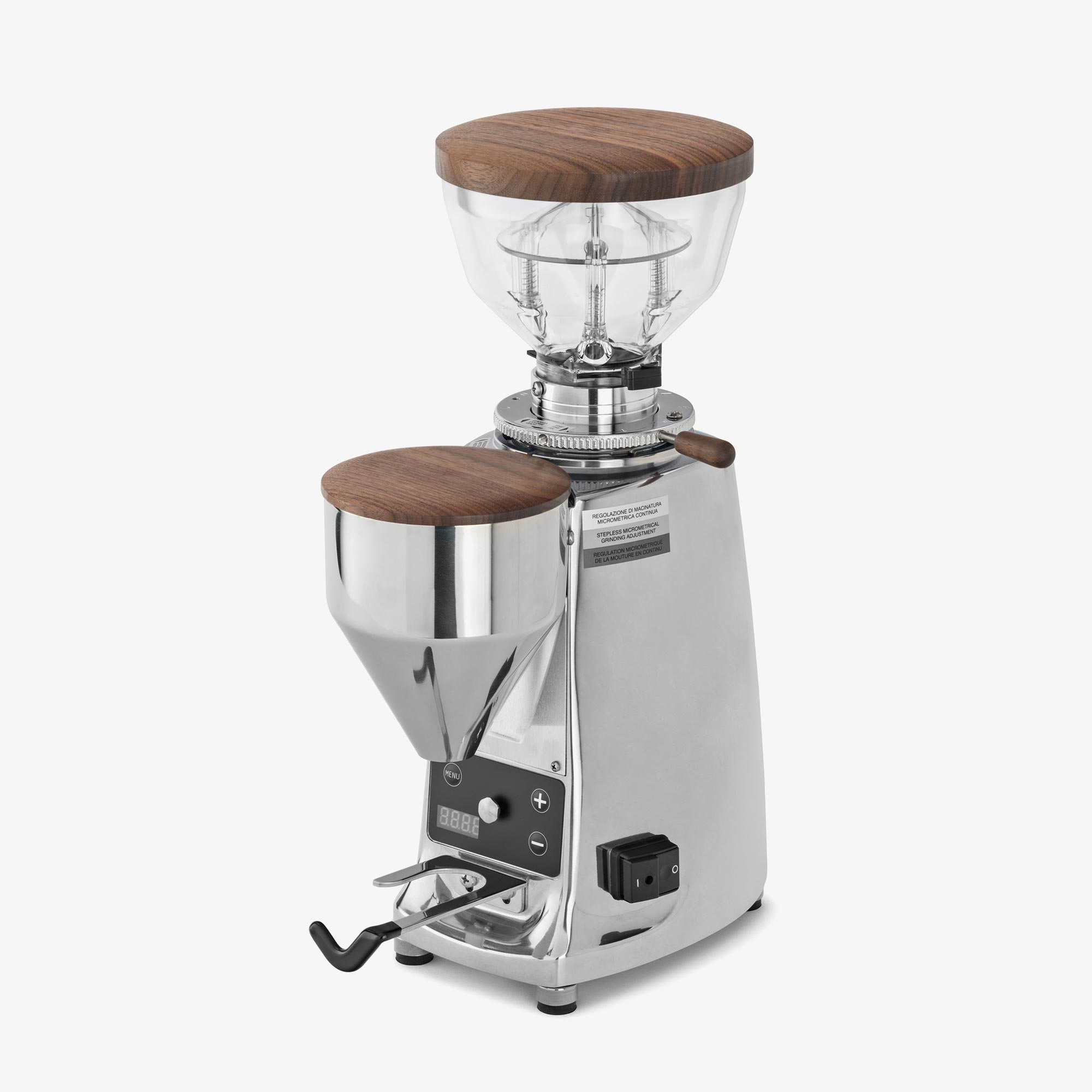 Wiedemann  Mühlendeckel Set für MAZZER B Nussbaum