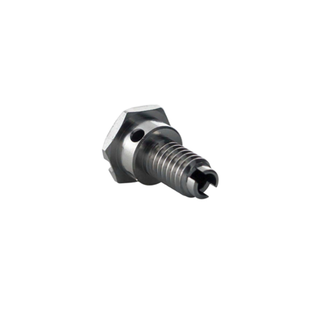 Quickmill Set Hohlschraube mit Feder M6 x 1 (11mm)