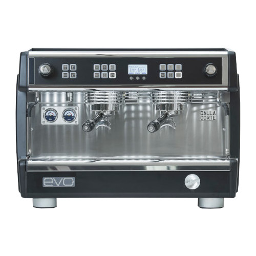 Dalla Corte Evo 2 nebula black 2 Brühgruppen