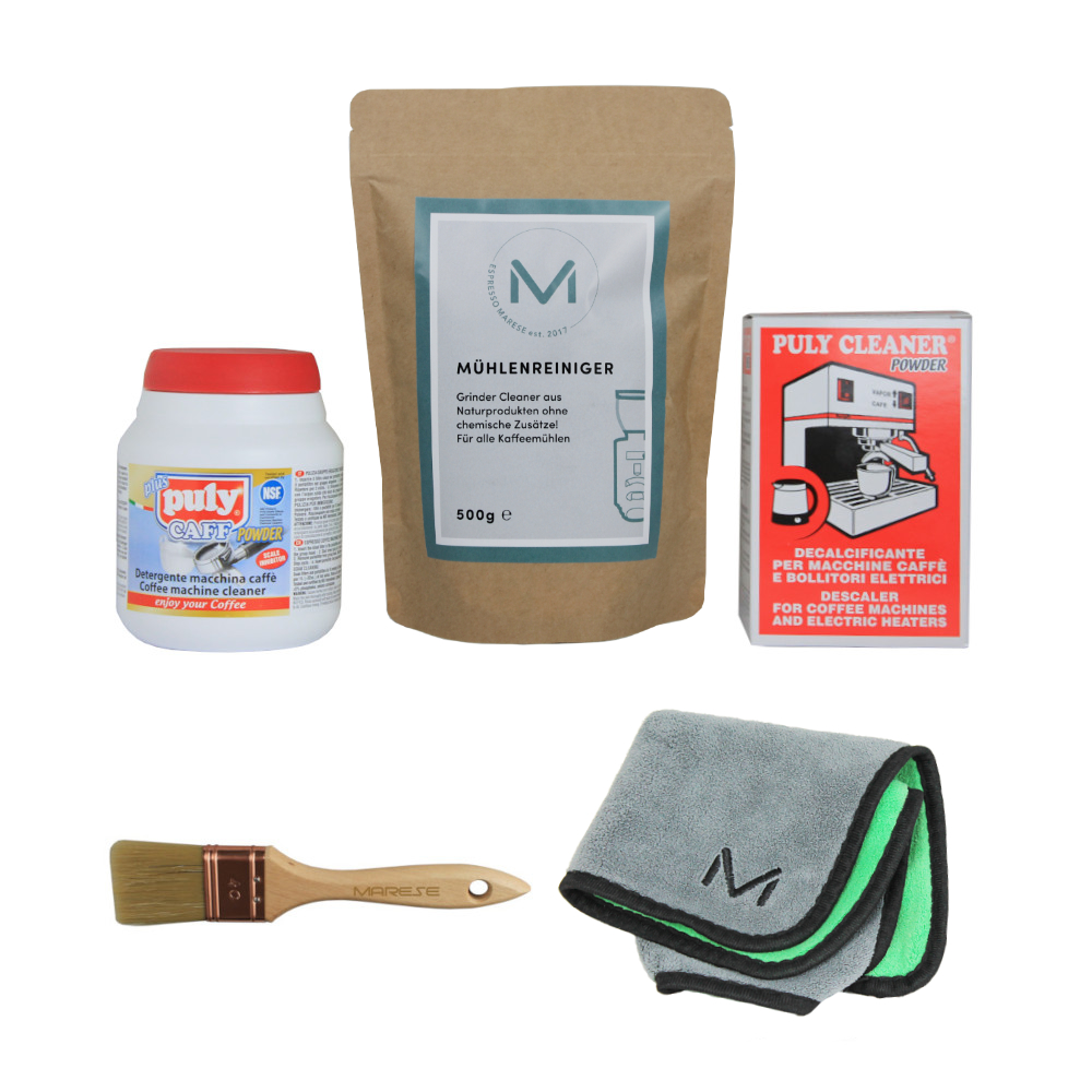Marese Reinigungsset Siebträger und Mühle