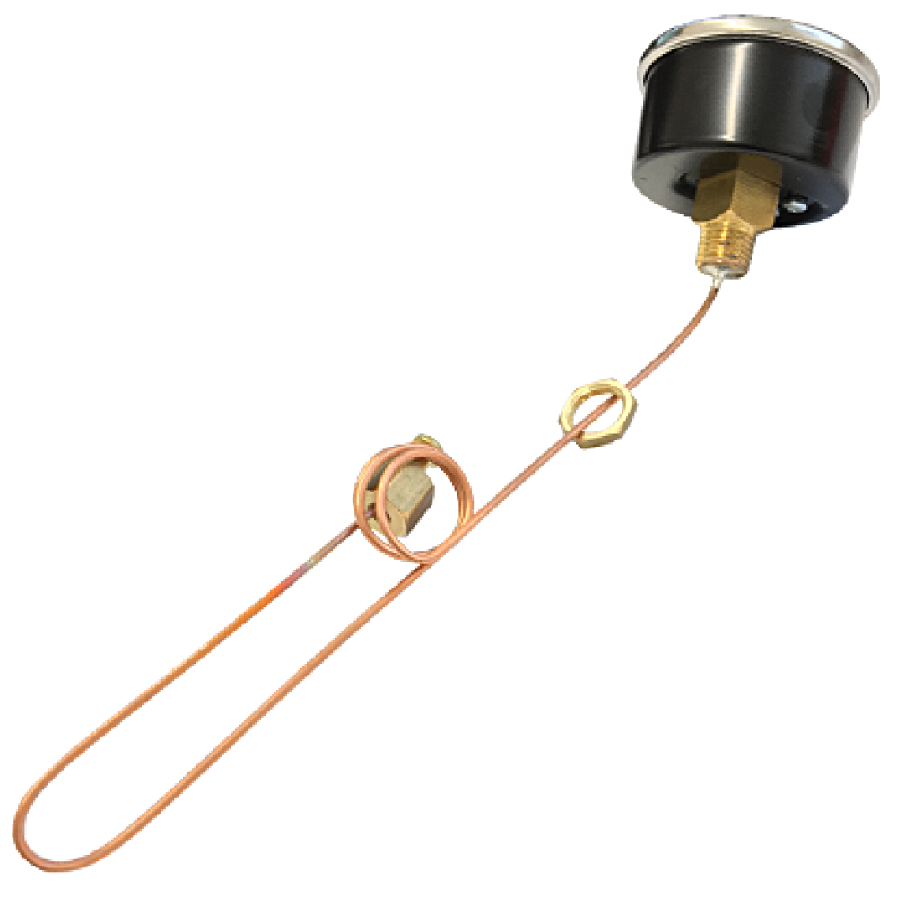 Rocket Espresso Pumpenmanometer 0-16 Black Giotto/Cellini Evoluzione V2