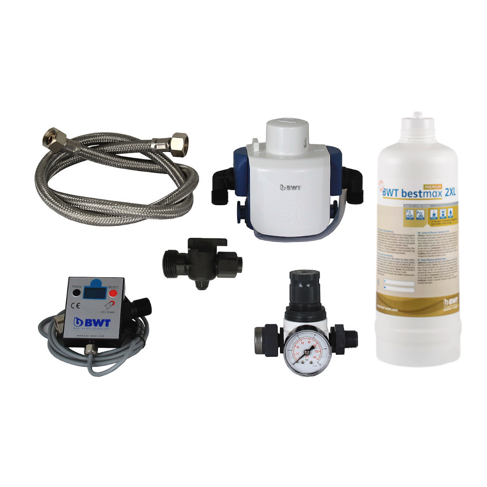 BWT Installationsset Bestmax Premium mit Durchflussmesser