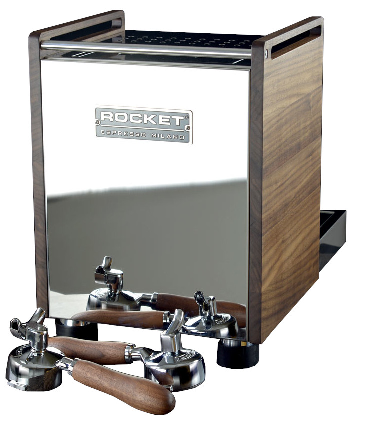 Rocket Espresso: Mozzafiato Cronometro Typ V Holz Nuss