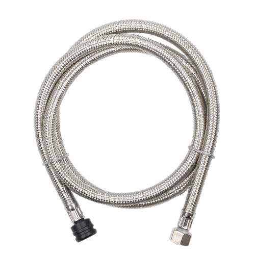 BWT Anschlussschlauch DN 8, 1,5 m, FLEX Insert gerade aus GFK, Überwurfmutter IG 3/8 Zoll