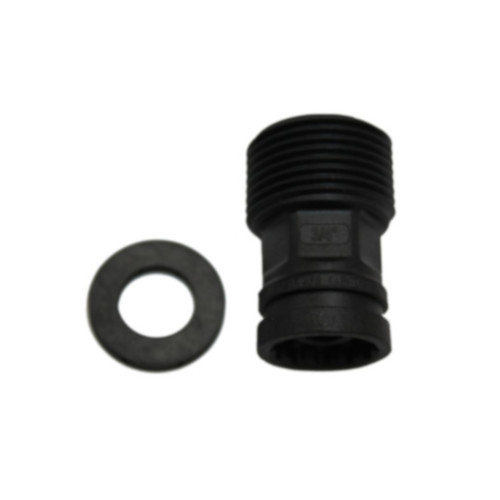 BWT Anschlussstück gerade, FLEX Insert x AG 3/4 Zoll  aus GFK