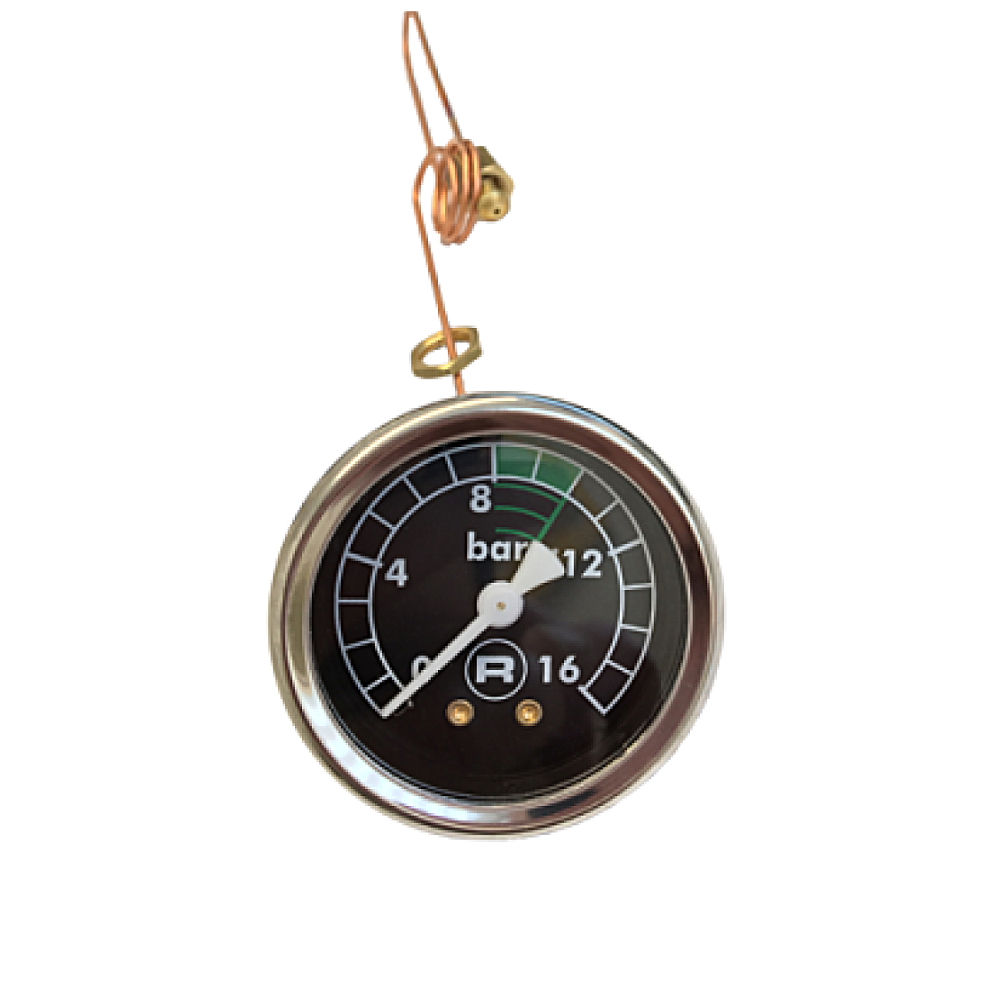 Rocket Espresso Pumpenmanometer 0-16 Black Giotto/Cellini Evoluzione V2